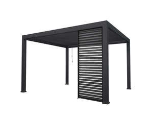 Shutters: Waihi&Hahei Aluminium Pergola Shutter Wall - 1.135m