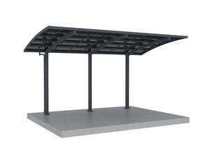 Stormbrace Triple Support Single Carport