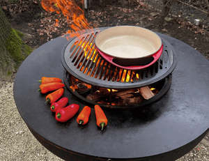 Outdoor Heating: Grill Grate for 80 cm Fire Pit