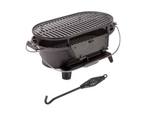 Outdoor Heating: Ember Cast Iron Hibachi Grill
