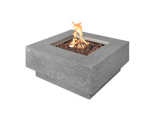 Outdoor Heating: Manhattan Outdoor Gas Fire Pit Table