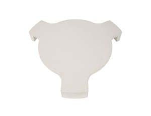 Outdoor Kitchen: Ceramic Heat Deflector (24" Kamado)