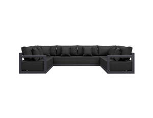 Ibis 2.0 Outdoor Corner Sofa Sectional U-Shape Set - 8 Seat