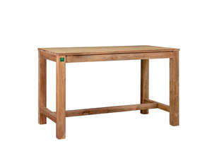 Teak Rectangular Counter Height Table