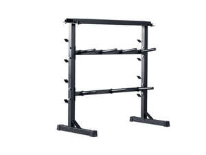Home Gym Equipment: 2 Level Weight Storage Rack