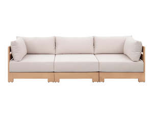 Akekee Outdoor Sofa Set - 3 Seat