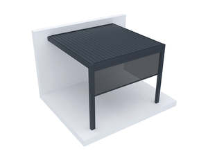 Blinds: Manual Blind For Mediterranean-SKY Louvre Roof Pergola