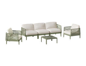 Outdoor Dining Furniture: Aspen 5-Seater Modular Outdoor Lounge Set