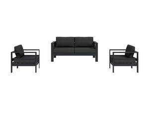 Sandpiper 2.0 Outdoor Sofa Sectional Loveseat Set- 4 Seat