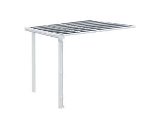 Wall Mounted Patio Cover: 4 X 3m Wall Mounted Patio Cover