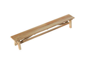 Teak Benches: Titan Outdoor Teak Dining Bench Seat 290cm
