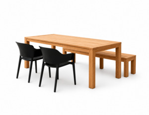 Ankola Teak Dining Set - 4PCS