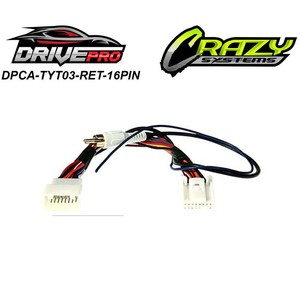 Products: 16pin Factory Camera Adapter, Retains factory camera in Toyota Prado 150 Series