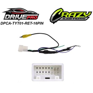 Products: Toyota 16pin Factory Camera Adapter (Retains factory 6V camera with aftermarket)