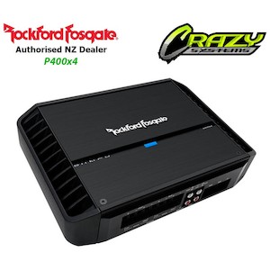 Products: Rockford Fosgate P400X4 Punch 400 Watt 4-Channel Amplifier