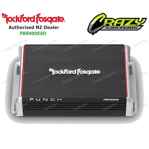 Products: Rockford Fosgate PBR400X4D 400W 4 Channel Class D Full Range Car Amplifier