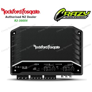 Products: Rockford Fosgate R2-300X4 Prime 300W RMS 4/3/2 Channel Class D Car Amplifier