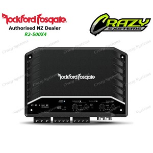 Products: Rockford Fosgate R2-500x4 Prime 500 Watt 4-Channel Amplifier