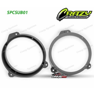 6 - 6.5" Speaker Spacers for Subaru vehicles (pair)