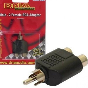 Products: RCA Male TO 2 RCA Female Adaptor