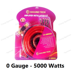 Products: 5000W TRUE 0 Gauge AMP WIRING KIT