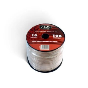 16 Gauge Speaker Cable - 100m Spool