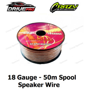 Products: 18 Gauge Speaker Wire - 50m Spool