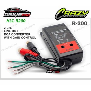 DrivePro R200 2 Channel High to Low RCA Level Converter