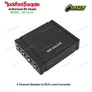 ROCKFORD FOSGATE RF-HLC4 4 Channel Speaker Level to RCA Output