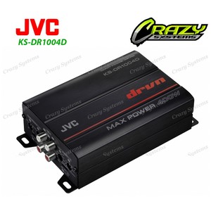 JVC KS-DR1004D 400 Watt 4-Channel Micro Bridgeable Amplifier