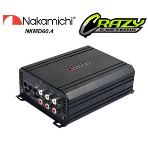 Nakamichi NKMD60.4 1500W 4/2 Channel Class D Car Amplifier