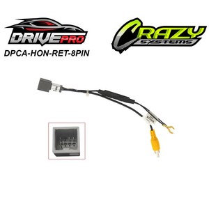 Honda 8pin Factory Camera Adapter (Retains factory 6V camera with aftermarket)