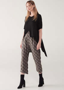 Taylor: Pant | Textured Dominate (Black Jacquard)