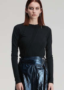 Top | Lattice (Black)
