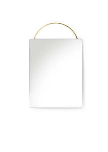 Ferm Living: Mirror | Brass (face)