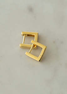 Earrings | So Square (Gold)