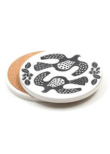 Christmas: Coasters | Linicut Kereru (4 Pack)