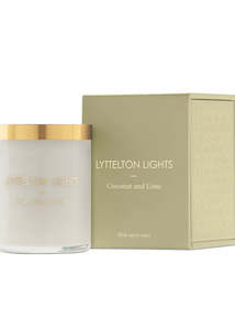 Lyttelton Lights: Candle | Coconut & Lime