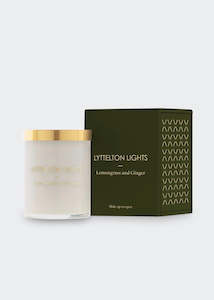 Lyttelton Lights: Candle | Lemongrass and Ginger