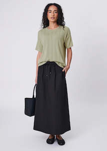 Marlow: Skirt | Cascade (Black)