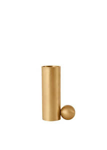 Oyoy: Candleholder | Palloa High (Brushed Brass)
