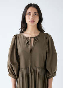 All New Arrivals: Dress | Midi (Forest)