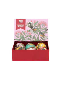 Christmas: Baubles | Native birds  (6 Set)