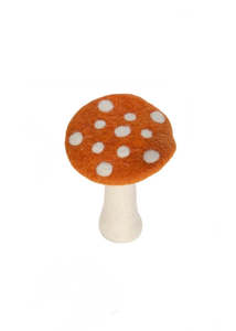 Decoration | Standing Mushroom (Orange)