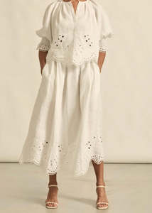 Skirt | Jetty (Porcelain)