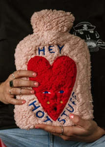 Greeting Cards: Hot Water Bottle |Hey Hot Stuff (Studio Soph)