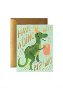 Greeting Cards: Card | Dino-mite Birthday