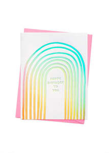 Greeting Cards: Card | Rainbow Birthday To You