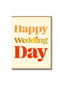 Card | Happy Wedding Day
