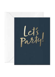 Greeting Cards: Card | Let’s Party!